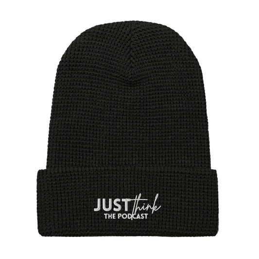"Just Think" Waffle beanie